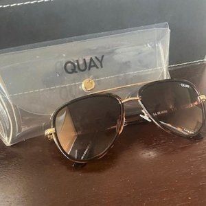 Quay All In MINI Sunglasses Tortoise Aviator